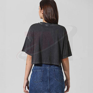 T-shirt ample en coton respirant pour femme, coupe décontractée, streetwear estival, confortable, pour un usage quotidien - Product Image 3
