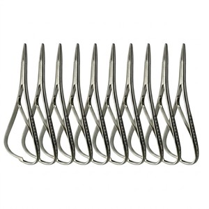 10 Piezas de Pinzas Porta Agujas Dentales Mathieu Slim, Instrumentos de Ortodoncia de Acero Inoxidable - Product Image 3