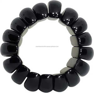 Pulsera de moda de resina de Ángel hecha a mano para mujer personalizada de alta calidad, hecho a mano modelo indio, patrón, hebra de Color, artesanías de resina - Product Image 3