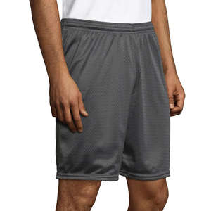 กางเกงขาสั้นลำลองผู้ชายลายพิมพ์โลโก้แบบกำหนดเอง ผ้าวอร์สเตด สำหรับฤดูร้อน สไตล์อเมริกัน ออกกำลังกาย ชายหาด ลายพิมพ์ซิลค์สกรีน - Product Image 3