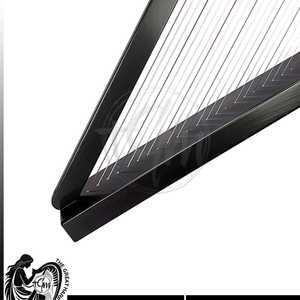 <b>Black</b> 26 <b>String</b> Lever Harp Newest Edition Top Sale Adjustable <b>Strings</b> OEM ODM Service Acceptable Harps In High Quality - Product Image 2