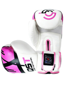 Guantes de Boxeo Unisex de Cuero Genuino de 12oz y 16oz con Soporte Acolchado para la Muñeca, para Entrenamiento y Sparring, Diseño de Marca Privada Personalizada - Product Image 4