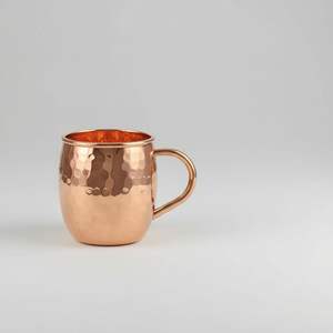 Tasses à Moscow Mule en cuivre pur, poignée ergonomique pour cocktails, bière, qualité supérieure, 100% cuivre massif, pour la maison, les bars et les cadeaux - Product Image 3