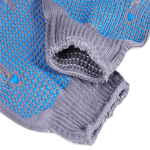Dotted <b>Gloves</b> Anti Slip Cotton Work <b>Gloves</b> for Warehouse Construction PVC Dotted <b>Gloves</b> Breathable Cotton <b>Knit</b> Industrial <b>Gloves</b> - Product Image 6