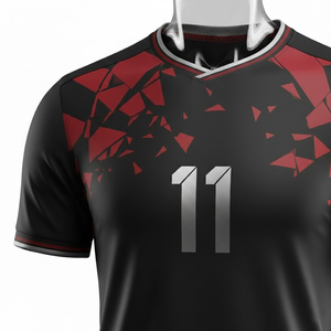 Uniforme de Fútbol Personalizado por Sublimación, Conjunto de Camiseta de Fútbol para Hombre, Diseño OEM, Ropa Deportiva Transpirable de Secado Rápido - Product Image 4