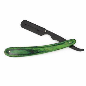 Rasoir à lame déployable The Buccaneer en bois vert - Product Image 2