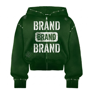 Fournisseur de sweats à capuche streetwear personnalisés en molleton épais coupe oversize pour boutiques américaines avec logo personnalisé - Product Image 3