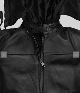 Chaqueta de Cuero Modelo 2026 para Mujer, Nueva Moda, Chaqueta de Cuero Unisex con Capucha Desmontable, Estilos Personalizados - Product Image 4