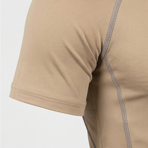 Chemise de compression respirante et confortable à manches courtes pour hommes, vêtements de sport pour la course à pied - Product Image 6