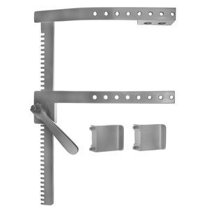 Écarteur de côtes et rétracteur de scapule Harken, 11 pouces, en acier inoxydable de haute qualité, instrument chirurgical thoracique - Product Image 2