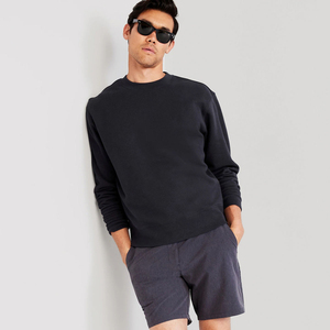 Wholesale 100% Cotton Winter Men's Blank Oversized <b>Crewneck</b> Design High Quality Custom Logo Heavyweight Drop Shoulder Sweatshirt - Product Image 4