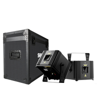 Projecteur laser RGB rechargeable SHEHDS 6W avec animation, contrôle par application mobile, lumière laser DJ pour boîte de nuit, extérieur, mariage, CE