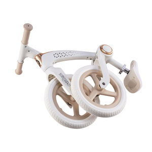 Vélo d'équilibre pour enfants, cadre en nylon léger, roues de 12 pouces, sans pédales, bandes lumineuses colorées - Product Image 2