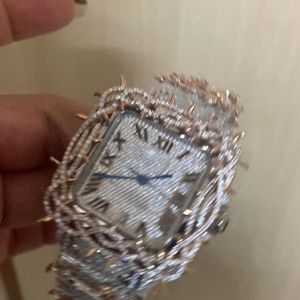 Reloj de Alta Calidad Personalizado con Diamantes Cultivados en Laboratorio, Estilo Hip Hop, Regalo para Hombre - Product Image 3