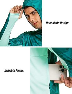 Camisa de Pesca Sublimada para Hombre MAW, Manga Larga, Secado Rápido, UPF 50, Estampado, Ropa para Actividades al Aire Libre - Product Image 3
