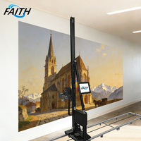 Impresora Automática de Pared y Piso para Exteriores Faith, Impresora de Arte Mural UV Vertical 3D a Color CMYK