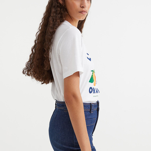 T-shirts amples pour femmes de haute qualité au design tendance, 100% coton, décontractés, à épaules tombantes, manches courtes - Product Image 4