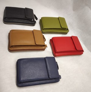 Sacs à bandoulière pour téléphone portable en similicuir vegan, porte-passeport, mini sac à main, portefeuille zippé RFID pour femmes - Product Image 5