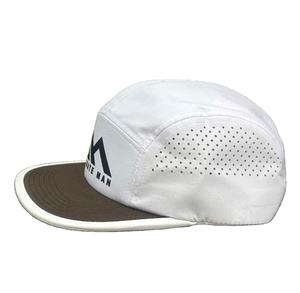 Casquette de course légère multicolore en poly, casquette snapback bicolore, casquettes de performance personnalisées, casquettes perforées Vietnam - Product Image 2