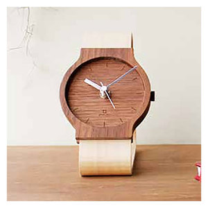 Marvellous Grades Fantastic Cost Mechanical Movement Natural Interior <b>Battery</b> Motivity Wooden Desk <b>Clock</b> Gift - Product Image 1
