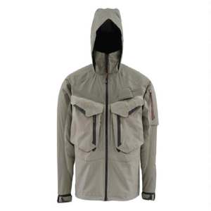 Veste de pêche à la mouche respirante et imperméable de haute qualité UPF 50 2022, veste de pluie personnalisée pour homme - Product Image 1