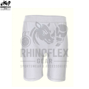 <b>Compression</b> <b>Mens</b> Solid <b>Shorts</b> for Summer Regular Fit Drawstring Elastic Waistband Open Side Pockets Quick Dry Breathable - Product Image 3