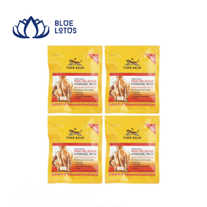 แผ่นแปะบรรเทาปวดไทเกอร์บาล์ม 30 กรัม ได้รับการรับรองมาตรฐาน ISO แพ็คใหญ่ 4 ชิ้น สำหรับบรรเทาอาการปวดหลัง คอ ไหล่ - Product Image 1