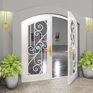 Paneles de Cerca de Acero Personalizados, Cerca de Hierro Forjado para Exteriores, Decorativa para el Hogar, Duradera, Resistente al Óxido - Product Image 2