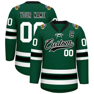 Uniforme de Hockey sobre Hielo, Jersey y Pantalones Cortos Personalizados, Conjunto de Equipo 100% Poliéster, Absorbe la Humedad, Secado Rápido, Alta Calidad, PLAYER'S POINT 320g - Product Image 5