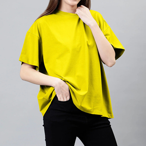 เสื้อยืดผู้หญิงทรงหลวมสบายๆ ทันสมัย ดีไซน์สวย ใส่ได้ทุกโอกาส ไซส์ใหญ่ เป็นมิตรกับสิ่งแวดล้อม ราคาคุ้มค่า รับออกแบบลายเสื้อยืดผู้หญิงตามสั่ง - Product Image 3