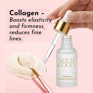 Hot Sale Professional Marine Collagen Serum Deep Hydration Effect Private Label Skin Care for Sensitive & Dry Skin OEM ODM - Product Image 3