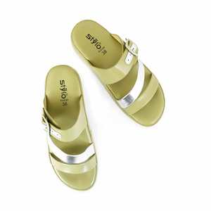 รองเท้าแตะมีส้นแบบเป็นทางการสำหรับ PU0525รองเท้าแตะสไตล์ mehndi. มีดีไซน์ที่สลับซับซ้อน - Product Image 1