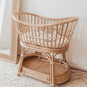 Adorables cunas de bebé hechas a mano, camas para bebés de menor costo producidas en Vietnam, cunas de ratán. - Product Image 3