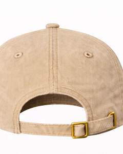 Casquette de baseball en coton beige sable, unie, réglable, unisexe, décontractée, respirante, confortable, personnalisable, qualité supérieure - Product Image 6