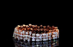 Mejor Precio, Brazalete de Diamantes Finos Cultivados en Laboratorio, Personalizado, Amarillo/Blanco, 10K/14K/18K, Joyería Fina al por Mayor - Product Image 6
