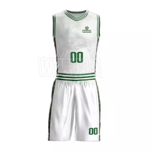 ชุดบาสเก็ตบอลผู้ชายแบบกำหนดเอง MOQ ต่ำ ดีไซน์ล่าสุด พิมพ์โลโก้ตามสั่ง - Product Image 2