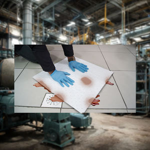 Mini Rollo Absorbente de Aceite, Almohadilla Hidrófuga para Control de Derrames de Aceite, Uso Industrial, Mantenimiento, Taller, Fábrica, Marino - Product Image 4