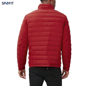 Hot Selling Latest Design <b>Lightweight</b> Winter <b>Casual</b> Men Puffer <b>Jacket</b> with Zipper Stand Collar Customized Color - Product Image 5