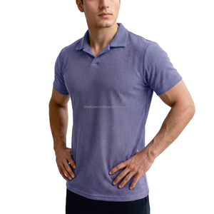 Camisa de Hombre de Marca Privada con Logotipo Personalizado Bordado, Mezcla de Seda/Algodón, Proveedor al por Mayor OEM/ODM, Transpirable y de Secado Rápido - Product Image 4