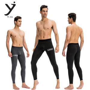 Pantalon de compression professionnel pour hommes Source Factory – Séchage rapide, poche sécurisée pour téléphone, leggings athlétiques respirants - Product Image 1