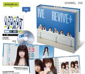 IVE - 2º ÁLBUM REVIVE+ (Versión SPOILERS) Llavero Aleatorio, Merchandising Oficial del Grupo Idol Coreano, CD Coleccionable, Música Pop - Product Image 2