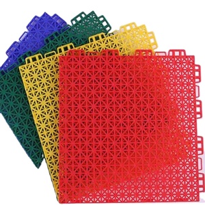 Sports Court Flooring Tiles Basketball Court High Quality Anti-slip Diy Portable Pp <b>Plastic</b> Interlocking Outdoor Floor Tile - Product Image 1