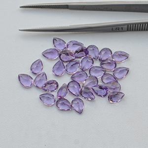 2025เก็บพลอยอัญมณีแบบเจียระไนลูกแพร์ขนาด6มม. 9มม. ได้รับการรับรองจากผู้จำหน่ายที่ได้รับการรับรอง - Product Image 3