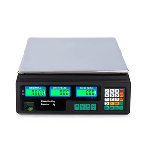 Balance de cuisine numérique SUNING en acier inoxydable, alimentée par piles, capacité 40 kg, avec arrêt automatique et affichage des fruits pour peser les aliments - Product Image 2