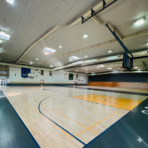 Suelo de Madera para Cancha de Baloncesto, Suelo Deportivo Interior con Característica de Absorción de Impactos - Product Image 3