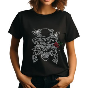 Camiseta de Algodón de Alta Calidad con Estampado de Letras de Jesús y Diamantes, Estilo Casual, Ecológica, Personalizable, Transpirable, para Mujer - Product Image 4