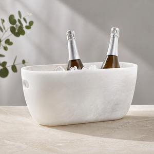 Luxury Designer Resin Chilled Bucket for <b>Wine</b> Champagne Beer and Beverage Cooling for Hotels Restaurants and Home Entertaining - Product Image 2