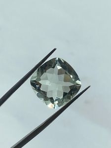 Natural High Quality Green Amethyst Gemstone Loose Stone 10.41Carat 14MM Green <b>Colour</b> Jewelry Making - Product Image 1