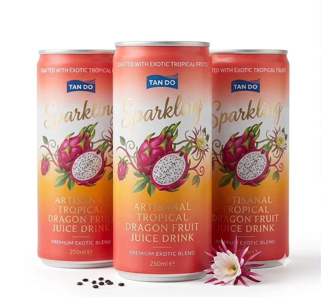 Premium Sugar-Free Sparkling Fruit Water With Fruit Flavors - Vietnam OEM/ODM Soft Drink Factory