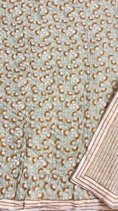 Luxury Printed Elephant Floral Cotton <b>Quilt</b> Bedspread Handmade Reversible Traditional Indian Rajasthani Hotel-Style Home Decor - Product Image 5